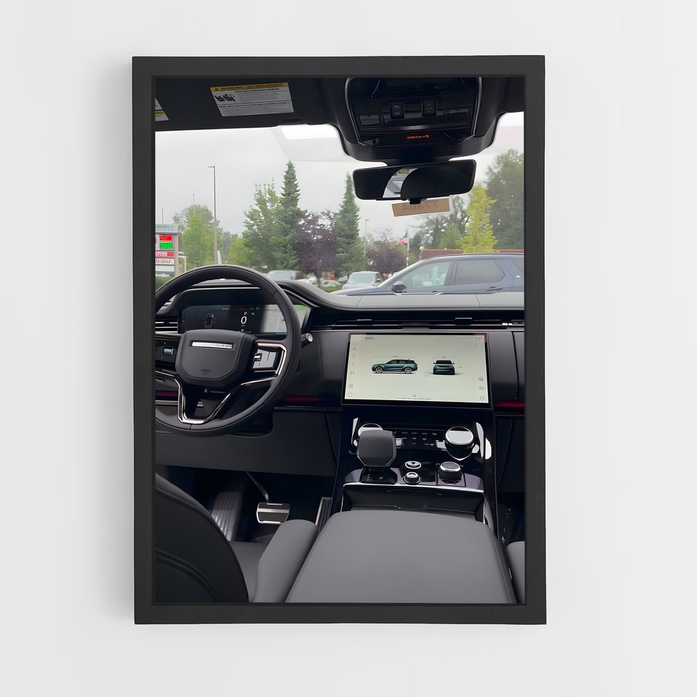Poster I-Pace Intérieur – affiche Land Rover (vue 2)